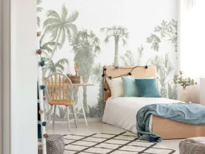 Hot Jungle thema in groen Kinderkamer