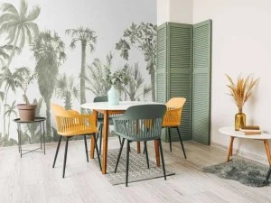 Hot Jungle thema in groen Kinderkamer
