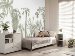 Hot Jungle thema in groen Kinderkamer