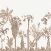 New Jungle thema in taupe Kinderkamer