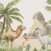 Sale Kameel en Alpaca in de woestijn Kinderkamer