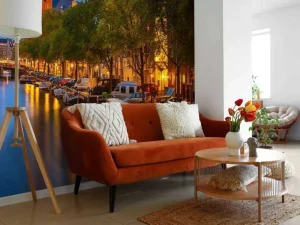 Discount Kerk op de Prinsengracht in Amsterdam fotobehang Steden | Architectuur