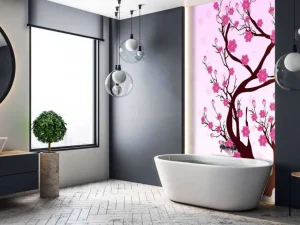 Hot Kersenbloesem design fotobehang Kinderkamer | Bloemen