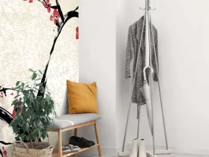 Best Kersenbloesem inkt schilderij fotobehang Gang | Bloemen