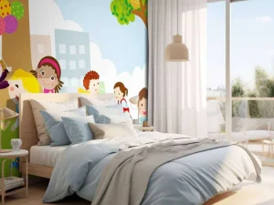 New Kinderen aan het spelen fotobehang Kinderkamer