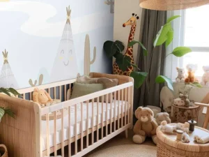 Hot Kinderlijk woestijn design fotobehang Kinderkamer | Babykamer