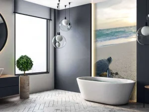 Sale Kleine schildpad op het strand fotobehang Tienerkamer | Kinderkamer