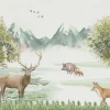 Online Kleurrijke bosdieren Dieren