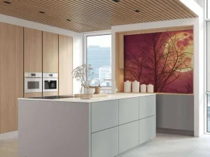 Fashion Kleurrijke maan design fotobehang Bloemen