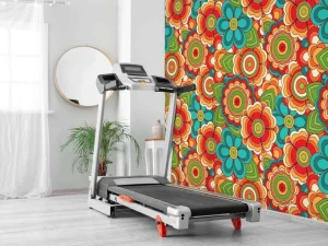 New Kleurrijke retro bloemen Bloemen