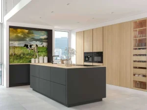 Discount Koe tijdens zonsondergang fotobehang Steden | Architectuur