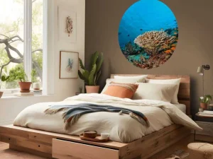 Sale Koraalrif op de bodem van de Indische Oceaan fotobehang Dieren