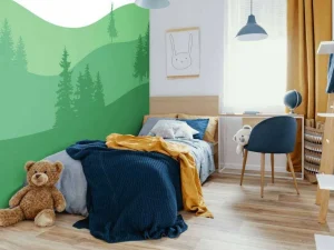Hot Landscape Groen Kinderkamer