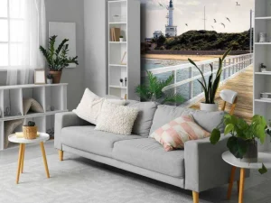 Online Lange brug in Australië fotobehang Architectuur