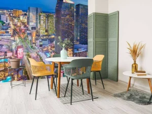 Hot Las Vegas verlicht fotobehang Architectuur