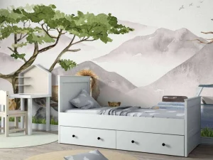Fashion Leeuwen safari Kinderkamer | Dieren