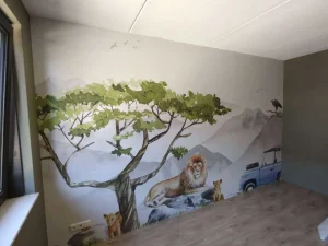 Fashion Leeuwen safari Kinderkamer | Dieren