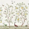 Outlet Lemon Tree Chinoiserie - White Bloemen
