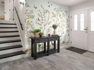 Outlet Lemon Tree Chinoiserie - White Bloemen