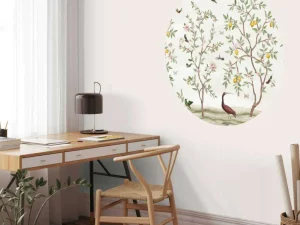 Outlet Lemon Tree Chinoiserie - White Bloemen