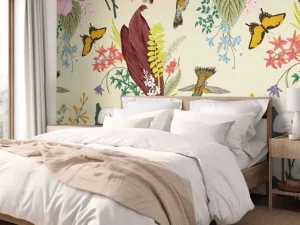 Fashion Leven in de lente print fotobehang Dieren | Bloemen