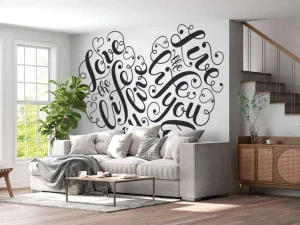 Sale Liefde ontwerp fotobehang Hobbykamer | Gang