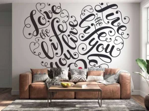 Sale Liefde ontwerp fotobehang Hobbykamer | Gang