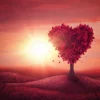 Sale Liefdevol landschap fotobehang Kinderkamer | Bloemen
