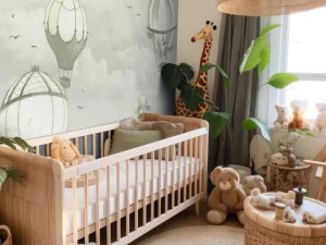 Outlet Luchtballonnen in groen Kinderkamer