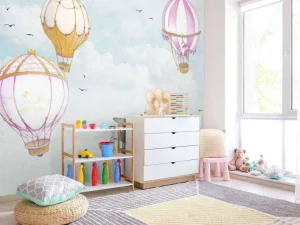 Sale Luchtballonnen roze Kinderkamer