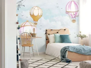 Sale Luchtballonnen roze Kinderkamer