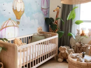 Sale Luchtballonnen roze Kinderkamer