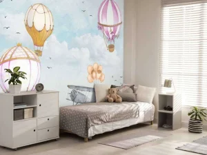 Sale Luchtballonnen roze Kinderkamer