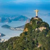 Outlet Luchtfoto van Rio de Janeiro fotobehang Kunst & Design
