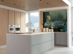 Sale Luipaard met een alerte houding fotobehang Dieren
