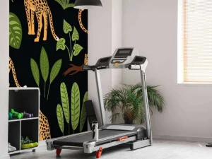 New Luipaard Patroon met bladeren fotobehang Dieren