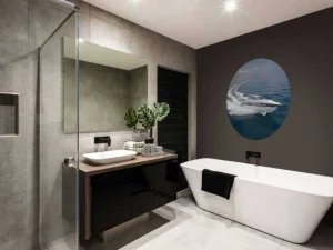 Discount Luxe speedboot op zee fotobehang Tienerkamer | Transport