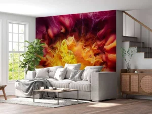 Fashion Magische bloem fotobehang Kunst & Design