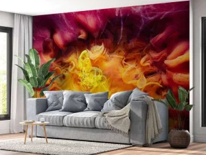 Fashion Magische bloem fotobehang Kunst & Design