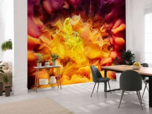 Fashion Magische bloem fotobehang Kunst & Design
