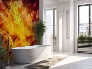 Fashion Magische bloem fotobehang Kunst & Design