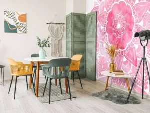 Hot Mandala met bloemenpatroon Bloemen