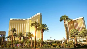 Sale Mandalay Bay Resort & Casino in Las Vegas fotobehang Architectuur