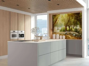 Outlet Mediterrane Olijven Boomgaard fotobehang Bloemen
