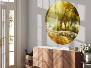 Outlet Mediterrane Olijven Boomgaard fotobehang Bloemen