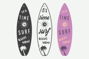 New Meiden surfboards ontwerp fotobehang Tienerkamer | Kinderkamer