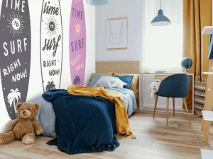 New Meiden surfboards ontwerp fotobehang Tienerkamer | Kinderkamer