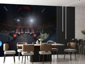 Hot MMA kooi ingang fotobehang Tienerkamer | Sport