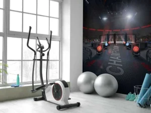 Hot MMA kooi ingang fotobehang Tienerkamer | Sport