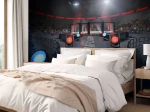 Hot MMA kooi ingang fotobehang Tienerkamer | Sport